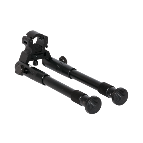 An horizontally folded bipod with ProTubeVR logo on the right leg