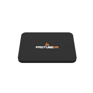 Top view of the water-washable adherent ProTas pad with ProTubeVR logo