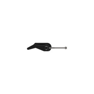 Side view of a clamp to make the connexion between the provolver controller mount and the provolver haptic module