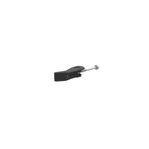 Right view of a clamp to make the connexion between the provolver controller mount and the provolver haptic module