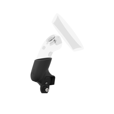 Right view of Left hand Black cups Controller mount spare parts for Samsung Odyssey with Fastened Attachment