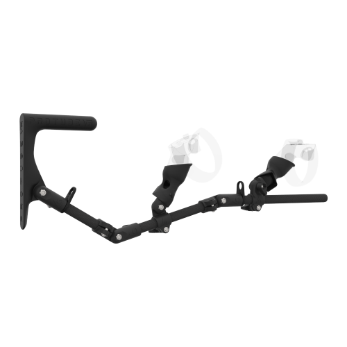 Right view of MagTube vr gunstock for Rift CV1 with Carbon Armature with Carbon MK1 Buttstock and Carbon cups