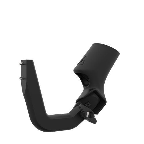 Right view of ProVolver Right Front extension to have an SMG simulator for Focus 3 and XR Elite with Black Carbon cup