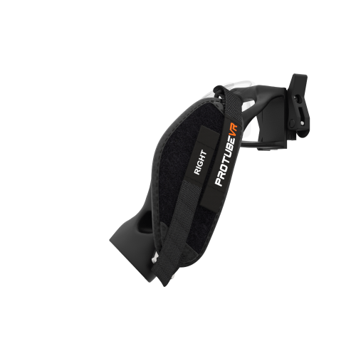 Right view of ProVolver Rear Cup for Meta Quest 3 and Quest Pro Black Carbon Fiber Right hand