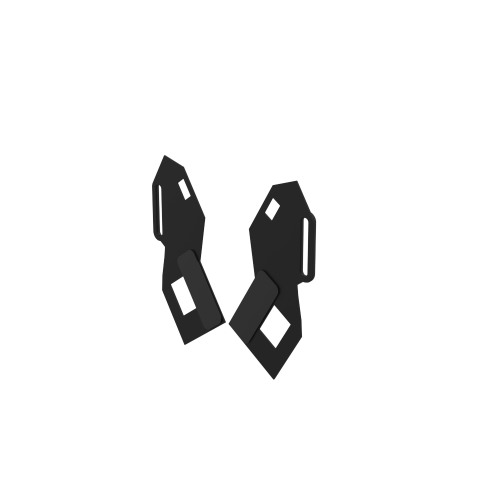 Right view of a pair of Meta Quest 1 Rift S prostraps top attachement MK1 cup compatible