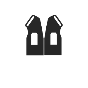 Side view of a pair of Meta Quest 2 prostraps top attachement MK1 cup compatible