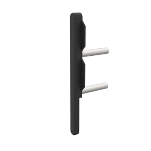 left view of black carbon hammer spare parts for ForceTube haptic Explorer module