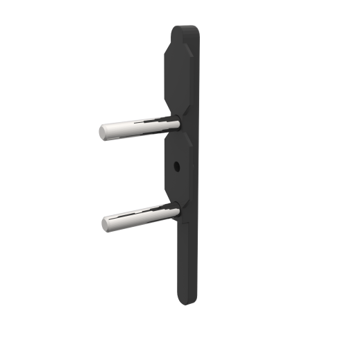 right view of black carbon hammer spare parts for ForceTube haptic Explorer module