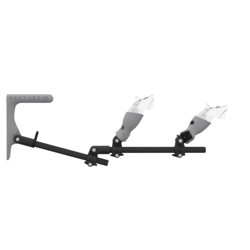 starter gunstock meta quest 3 with carbon armature and grey stock MK1 and cups