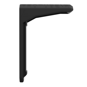 Side view of a carbon MK2 stock spare part without slider