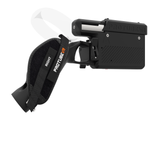 Right view of ProVolver for Meta Quest 1 and Rift S with Black Rear Cup Right no shoulder stock no front
