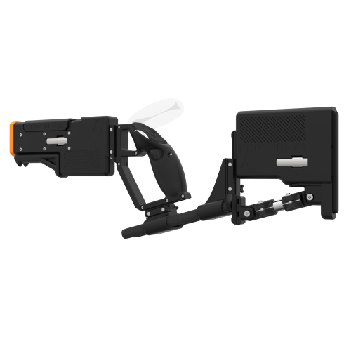 Left of a probolter heavy for focus 3 and xr elite with black carbon rear cup for right hand with recoil stock with orange tip