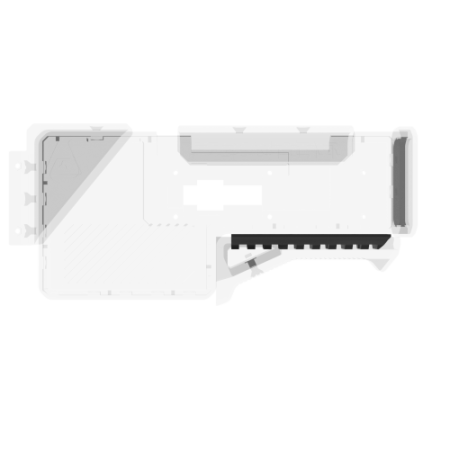 Transparent view of Pictanni rail 98x21mm