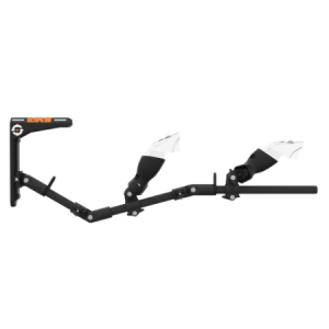 Side view of virtual reality gunstock Magtube full carbon with for Meta Quest 3 and Quest 3S with ScopeOG collaboration stock