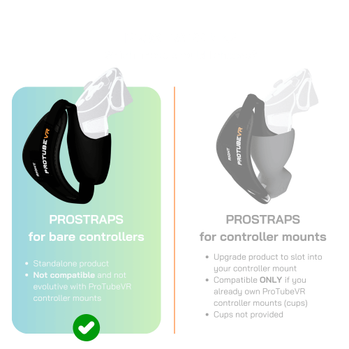 ProStraps grips for Quest 3 | PROTUBEVR