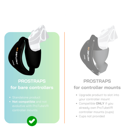 Quest 3 controller grips ProStraps | PROTUBEVR