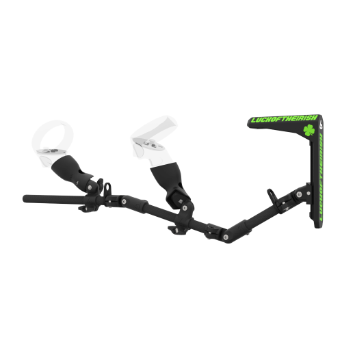 Luck of the Irish x MagTube VR gunstock for Quest 2 | PROTUBEVR