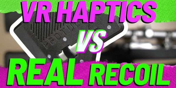 How Strong is VR Haptic Recoil? ProTubeVR ForceTube Explorer Tested