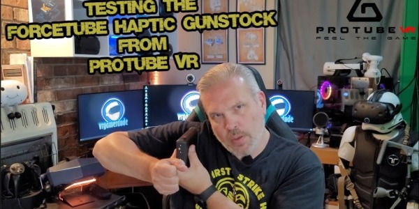 Testing The ForceTube Haptic Gunstock From ProTube VR