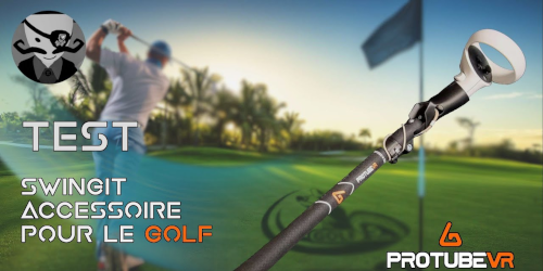 (FR) SWINGiT The accessory for VR golf games